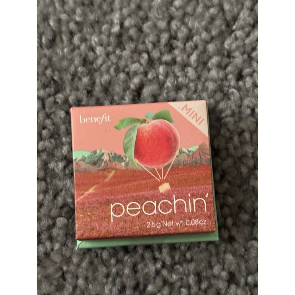 Benefit Cosmetics Peachin Golden Peach Blush Mini 0.08oz New